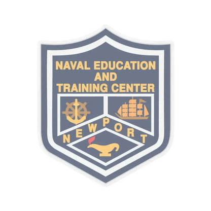 Naval Education And Training Center (U.S. Navy) STICKER Vinyl Kiss-Cut Decal 4 Inch Transparent - The Sticker Space