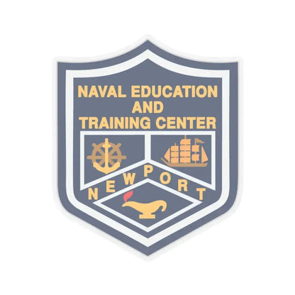 Naval Education And Training Center (U.S. Navy) STICKER Vinyl Kiss-Cut Decal 6 Inch Transparent - The Sticker Space