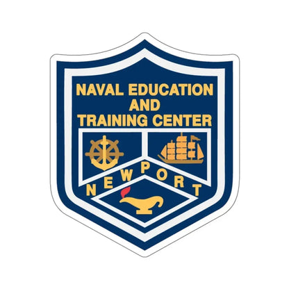 Naval Education And Training Center (U.S. Navy) STICKER Vinyl Kiss-Cut Decal 6 Inch White - The Sticker Space