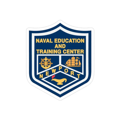 Naval Education And Training Center (U.S. Navy) Transparent STICKER Die-Cut Vinyl Decal 2 Inch Transparent - The Sticker Space