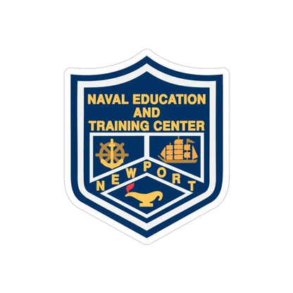Naval Education And Training Center (U.S. Navy) Transparent STICKER Die-Cut Vinyl Decal 6 Inch Transparent - The Sticker Space