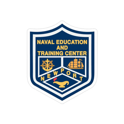 Naval Education And Training Center (U.S. Navy) Transparent STICKER Die-Cut Vinyl Decal - The Sticker Space
