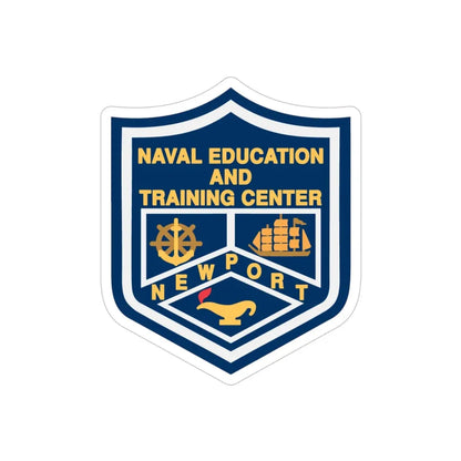 Naval Education And Training Center (U.S. Navy) Transparent STICKER Die-Cut Vinyl Decal - The Sticker Space