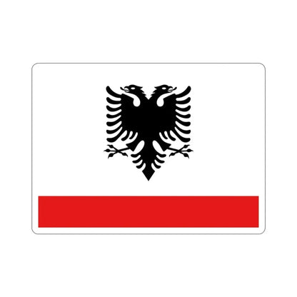 Naval Ensign of Albania STICKER Vinyl Die-Cut Decal 2 Inch - The Sticker Space