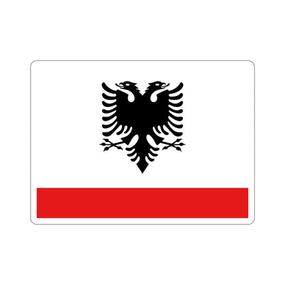 Naval Ensign of Albania STICKER Vinyl Die-Cut Decal-5 Inch-The Sticker Space