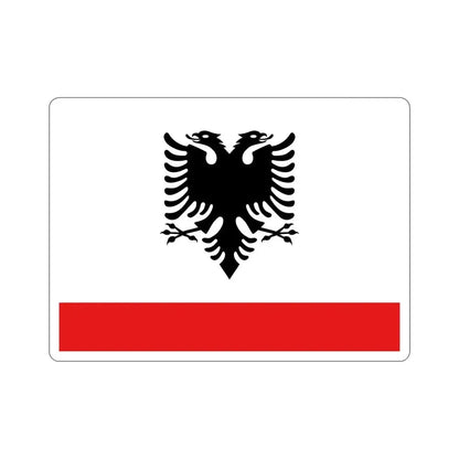 Naval Ensign of Albania STICKER Vinyl Die-Cut Decal - The Sticker Space