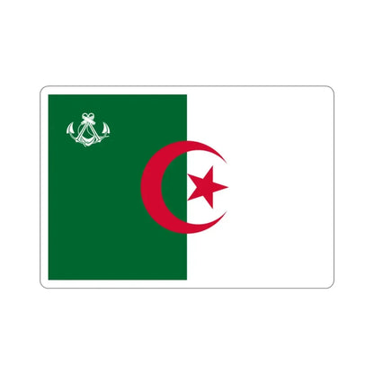 Naval Ensign of Algeria STICKER Vinyl Die-Cut Decal - The Sticker Space