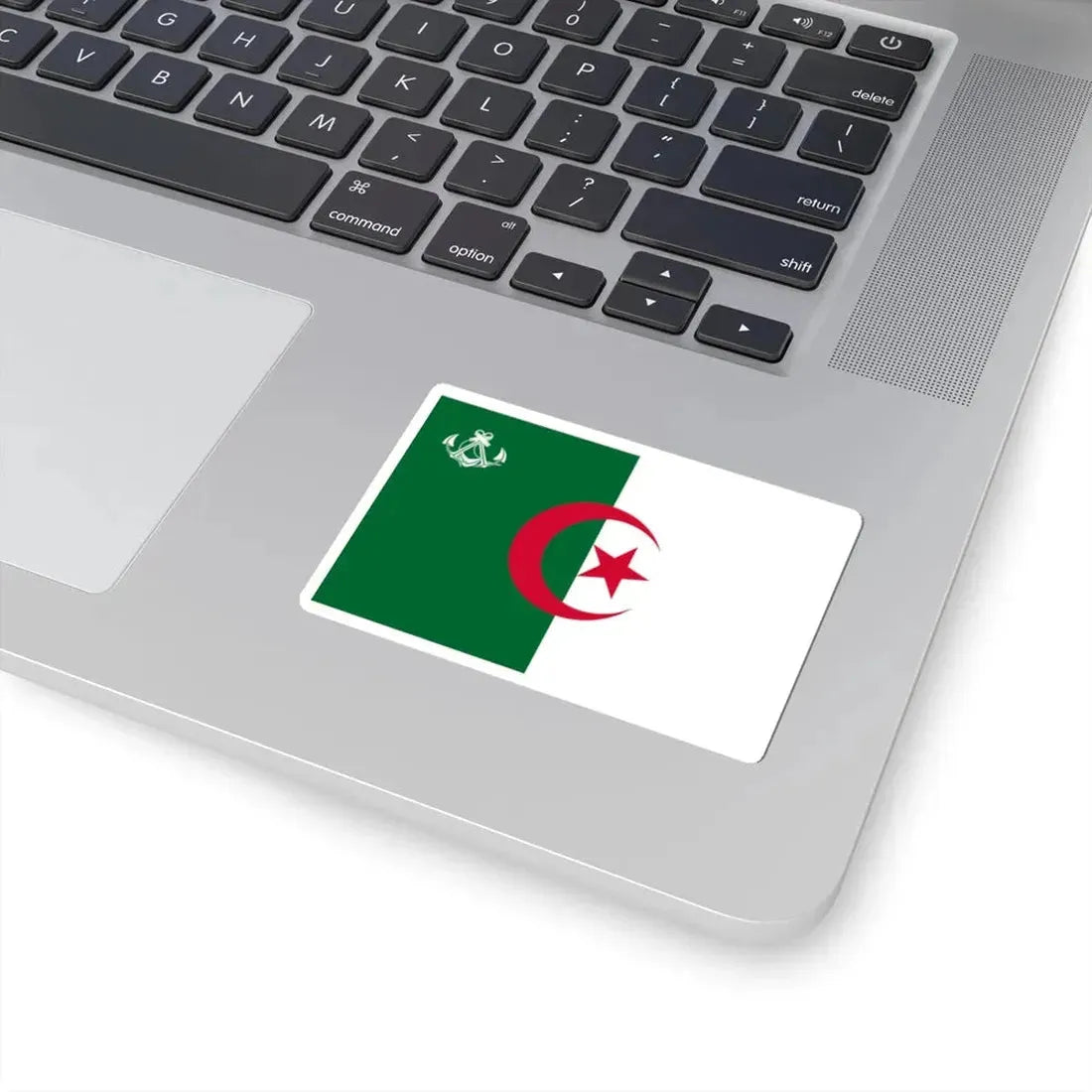 Naval Ensign of Algeria - STICKER Vinyl Kiss-Cut Decal - The Sticker Space
