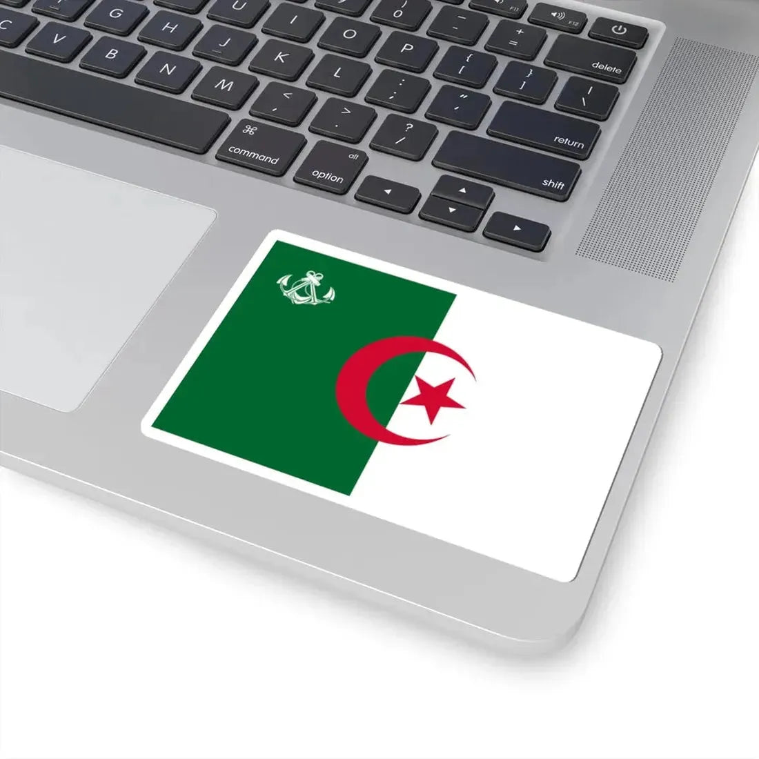 Naval Ensign of Algeria - STICKER Vinyl Kiss-Cut Decal - The Sticker Space