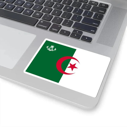 Naval Ensign of Algeria - STICKER Vinyl Kiss-Cut Decal - The Sticker Space