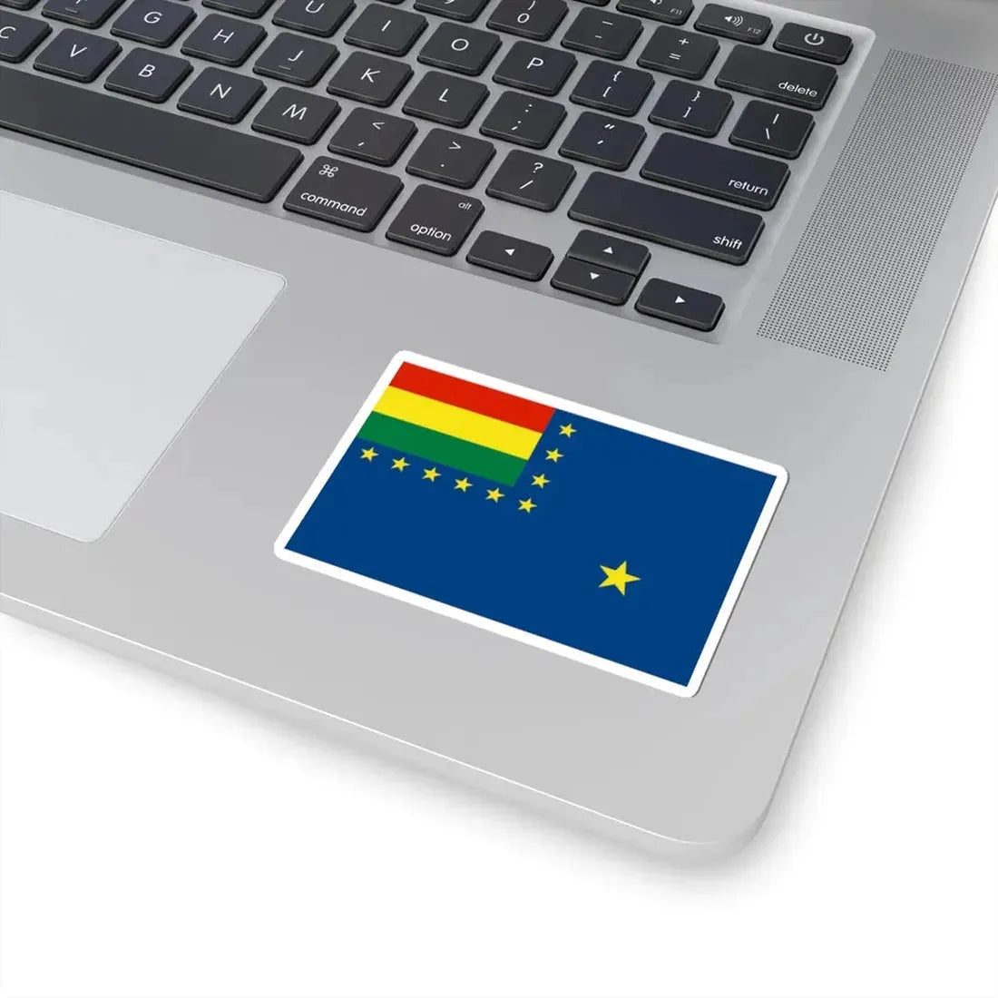 Naval Ensign of Bolivia 1966-2013 (Bolivia) STICKER Vinyl Kiss-Cut Decal - The Sticker Space