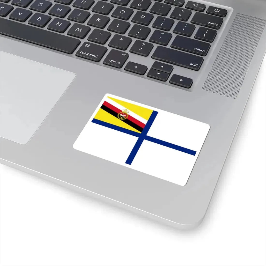 Naval Ensign of Brunei 1984-late 1990s (Brunei) STICKER Vinyl Kiss-Cut Decal - The Sticker Space