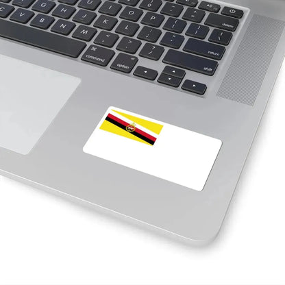 Naval Ensign of Brunei 2nd model (Brunei) STICKER Vinyl Kiss-Cut Decal - The Sticker Space