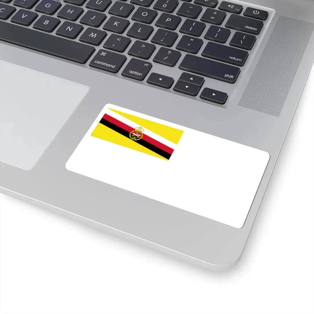 Naval Ensign of Brunei 2nd model (Brunei) STICKER Vinyl Kiss-Cut Decal - The Sticker Space