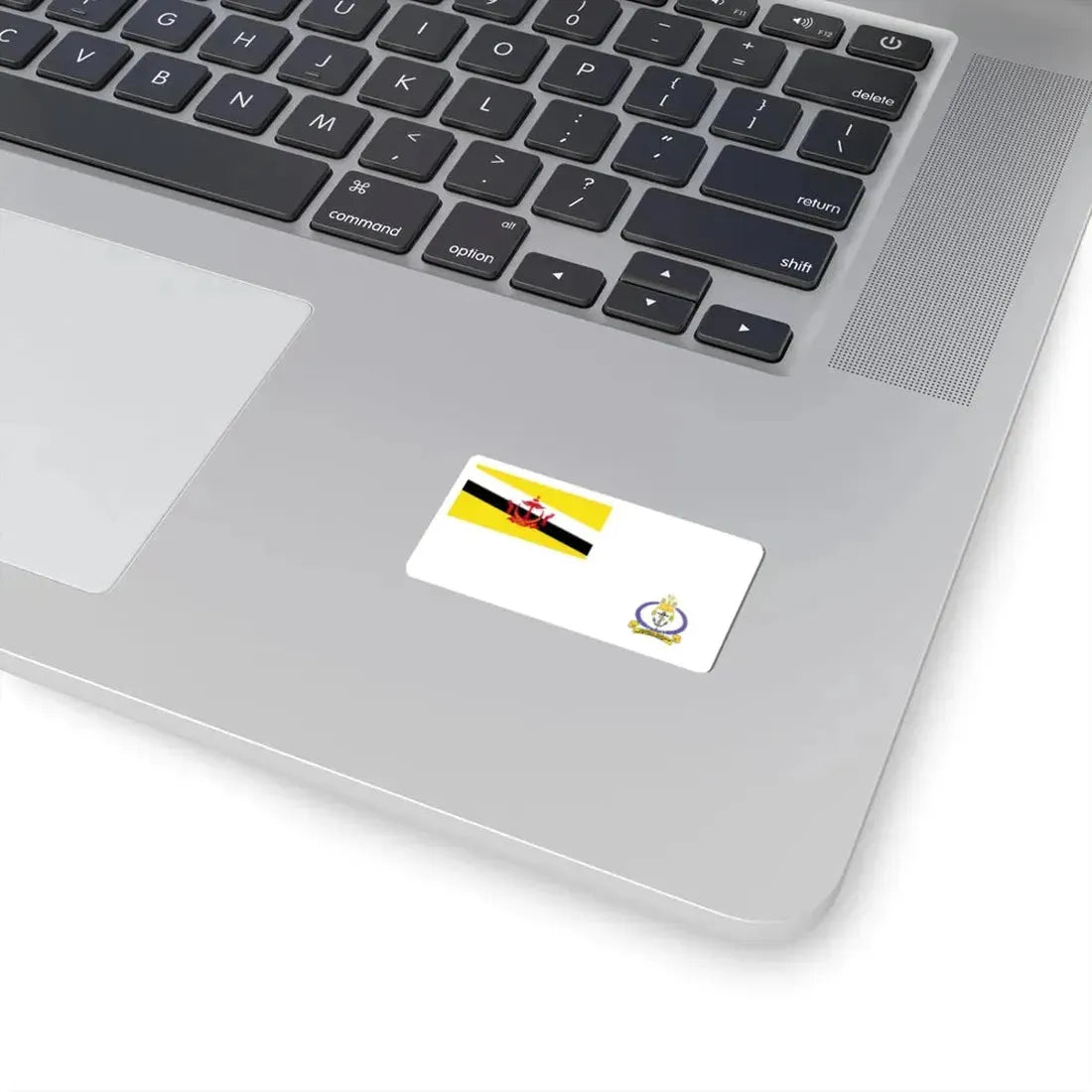 Naval Ensign of Brunei (Brunei) STICKER Vinyl Kiss-Cut Decal - The Sticker Space