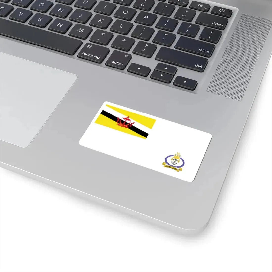 Naval Ensign of Brunei (Brunei) STICKER Vinyl Kiss-Cut Decal - The Sticker Space