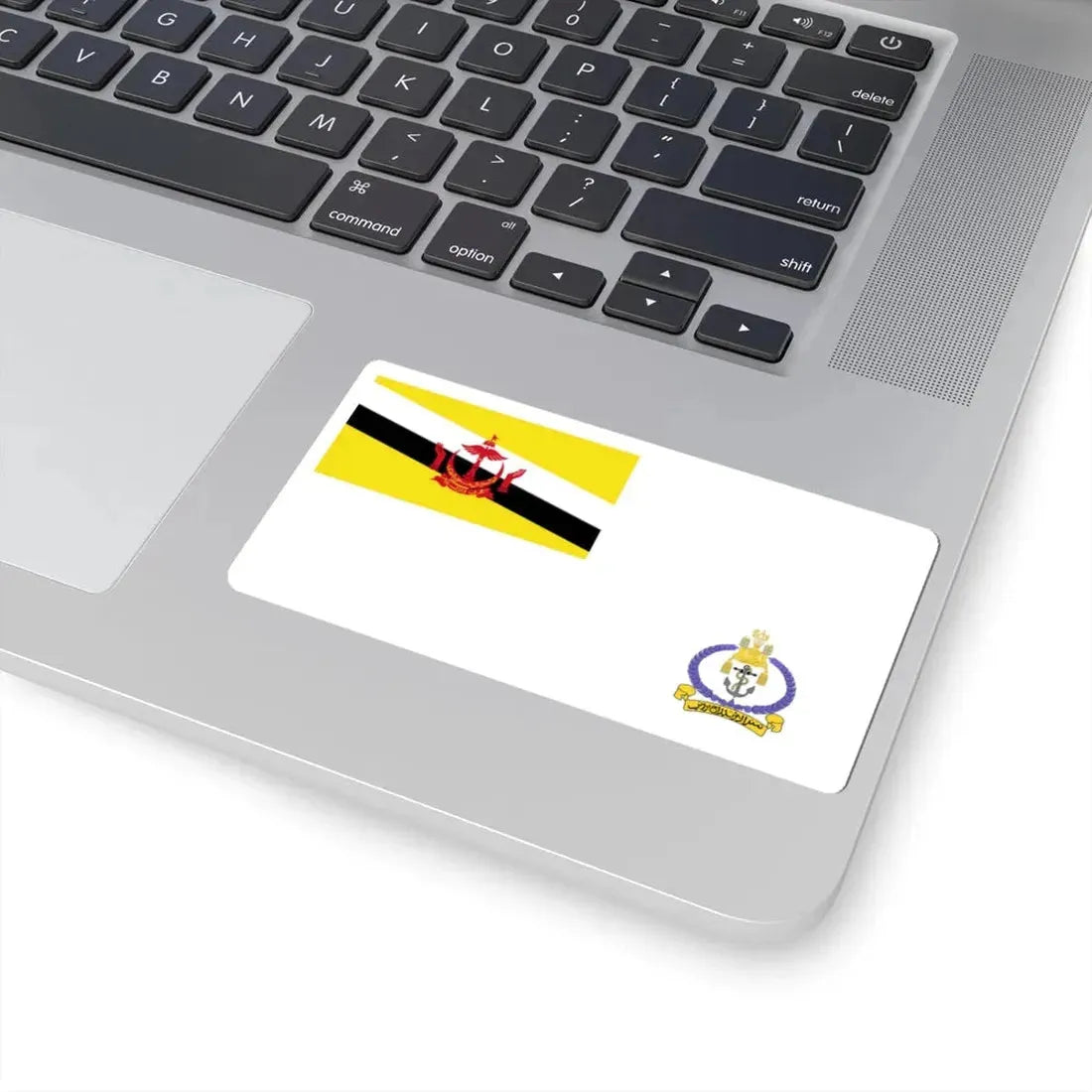 Naval Ensign of Brunei (Brunei) STICKER Vinyl Kiss-Cut Decal - The Sticker Space