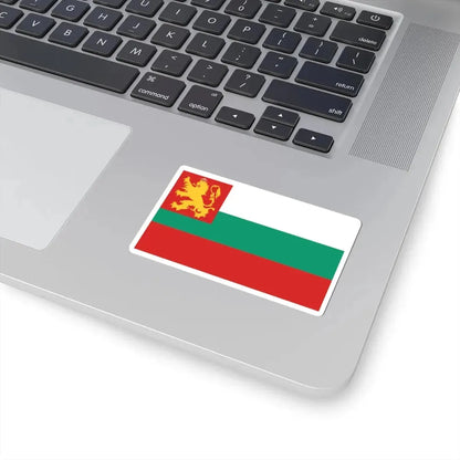 Naval ensign of Bulgaria 1878-1944 2 (Bulgaria) STICKER Vinyl Kiss-Cut Decal - The Sticker Space