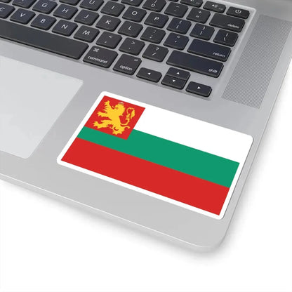 Naval ensign of Bulgaria 1878-1944 2 (Bulgaria) STICKER Vinyl Kiss-Cut Decal - The Sticker Space