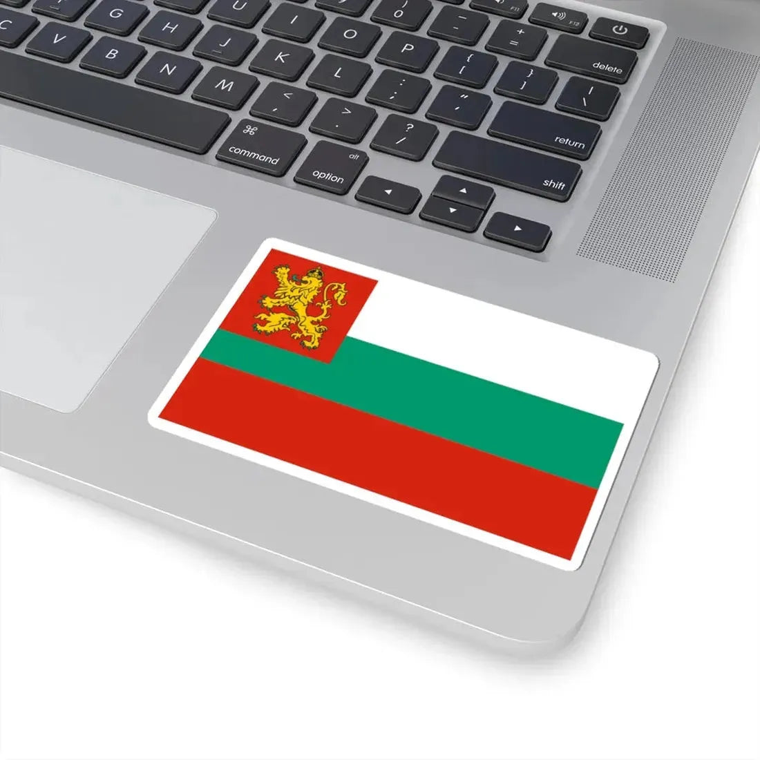 Naval ensign of Bulgaria 1878-1944 (Bulgaria) STICKER Vinyl Kiss-Cut Decal - The Sticker Space