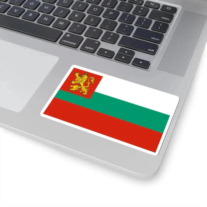 Naval ensign of Bulgaria 1878-1944 (Bulgaria) STICKER Vinyl Kiss-Cut Decal - The Sticker Space