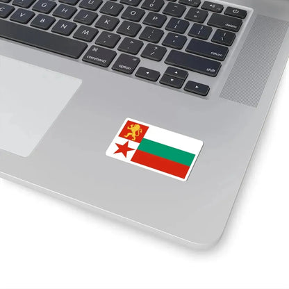 Naval Ensign of Bulgaria 1949-1955 (Bulgaria) STICKER Vinyl Kiss-Cut Decal - The Sticker Space
