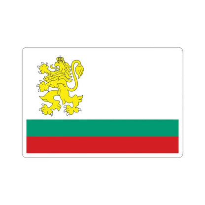 Naval ensign of Bulgaria 1991-2005 (Bulgaria) STICKER Vinyl Kiss-Cut Decal 4 Inch White - The Sticker Space
