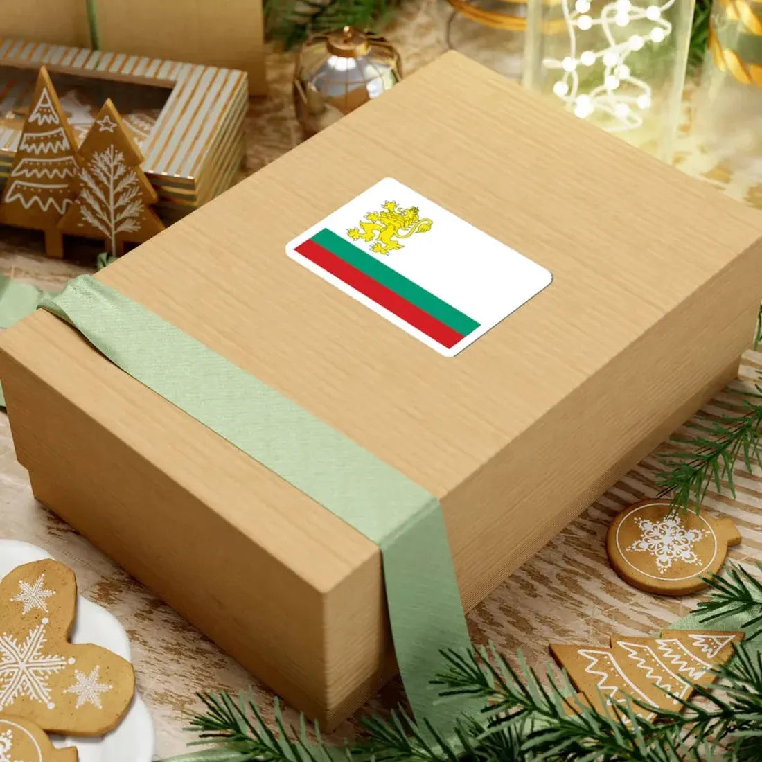 Naval ensign of Bulgaria 1991-2005 (Bulgaria) STICKER Vinyl Kiss-Cut Decal - The Sticker Space