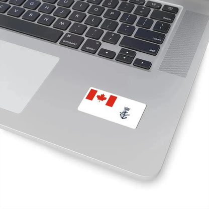 Naval Ensign of Canada (Canada) STICKER Vinyl Kiss-Cut Decal - The Sticker Space