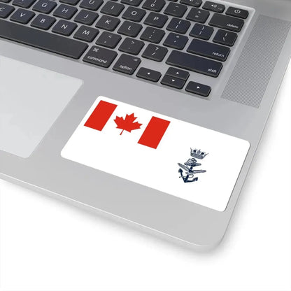 Naval Ensign of Canada (Canada) STICKER Vinyl Kiss-Cut Decal - The Sticker Space