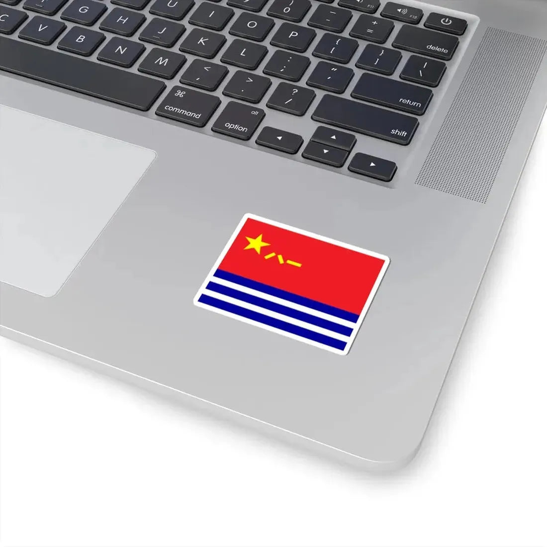 Naval Ensign of China (China) STICKER Vinyl Kiss-Cut Decal - The Sticker Space