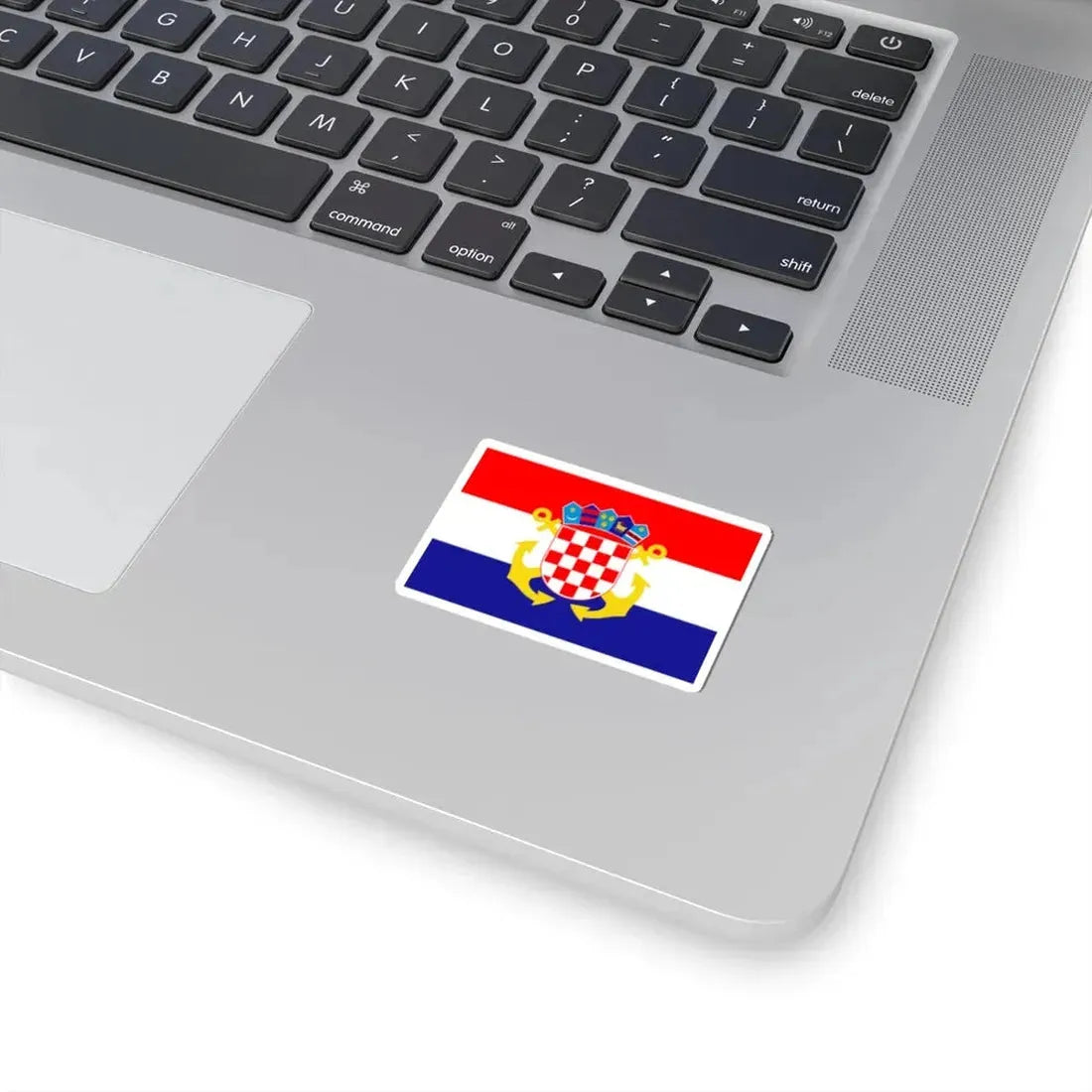 Naval Ensign of Croatia (Croatia) STICKER Vinyl Kiss-Cut Decal - The Sticker Space