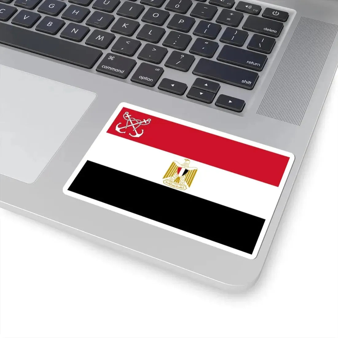 Naval Ensign of Egypt (Egypt) STICKER Vinyl Kiss-Cut Decal - The Sticker Space