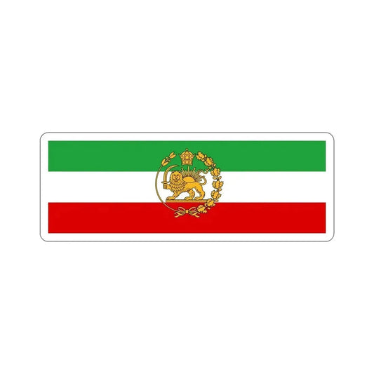 Naval Ensign of Iran (1933–1964) (Iran) STICKER Vinyl Die-Cut Decal 6 Inch - The Sticker Space