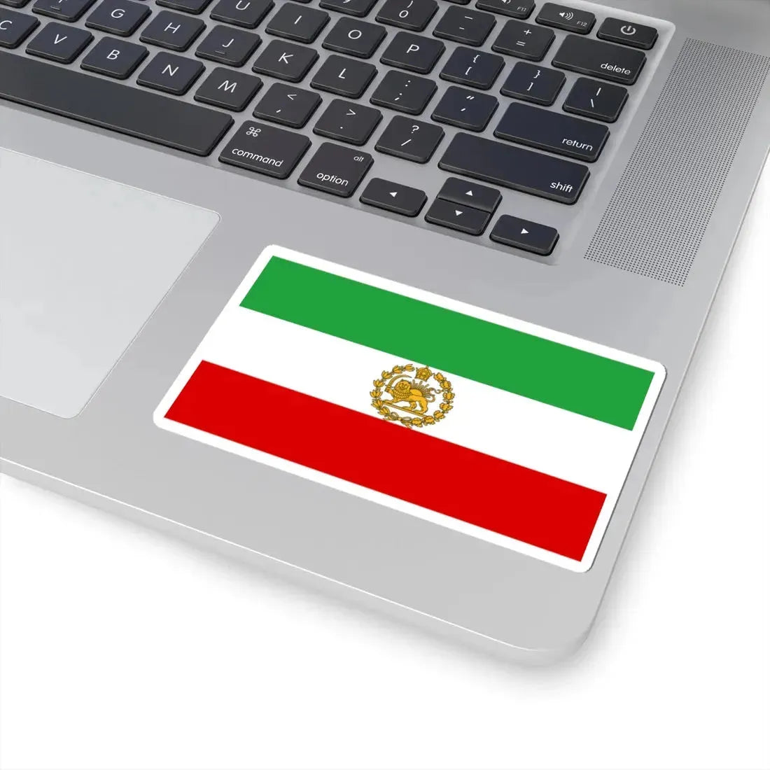 Naval ensign of Iran 1964-1979 (Iran) STICKER Vinyl Kiss-Cut Decal - The Sticker Space