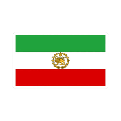 Naval ensign of Iran 1964-1979 (Iran) STICKER Vinyl Kiss-Cut Decal - The Sticker Space