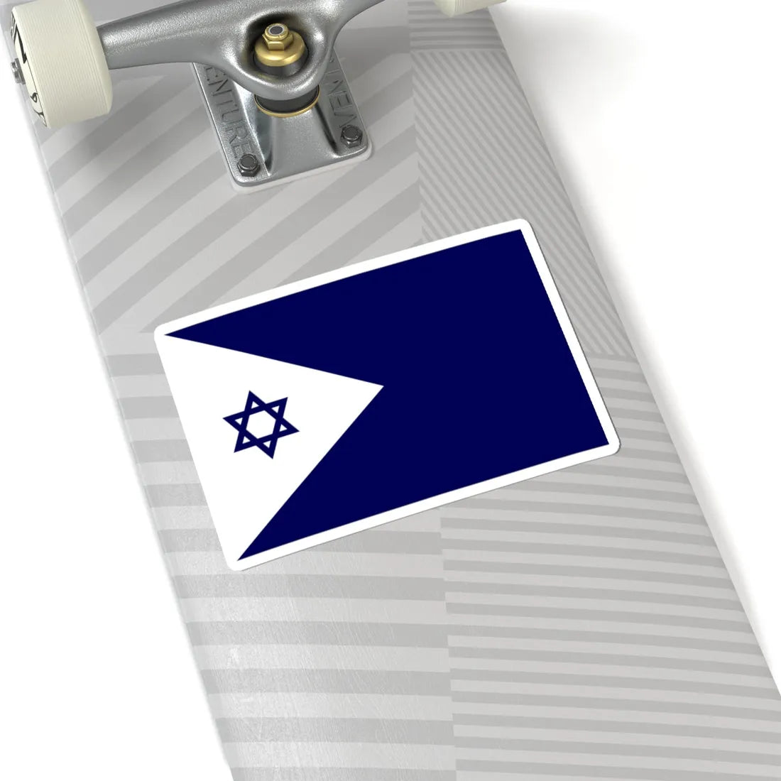 Naval Ensign of Israel (Israel) STICKER Vinyl Kiss-Cut Decal - The Sticker Space