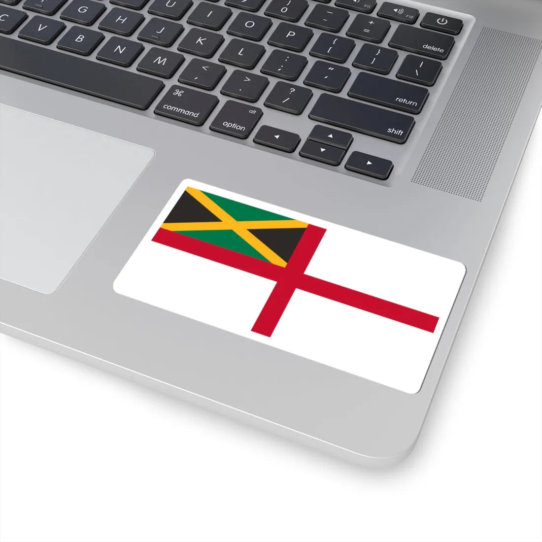 Naval Ensign of Jamaica (Jamaica) STICKER Vinyl Kiss-Cut Decal - The Sticker Space