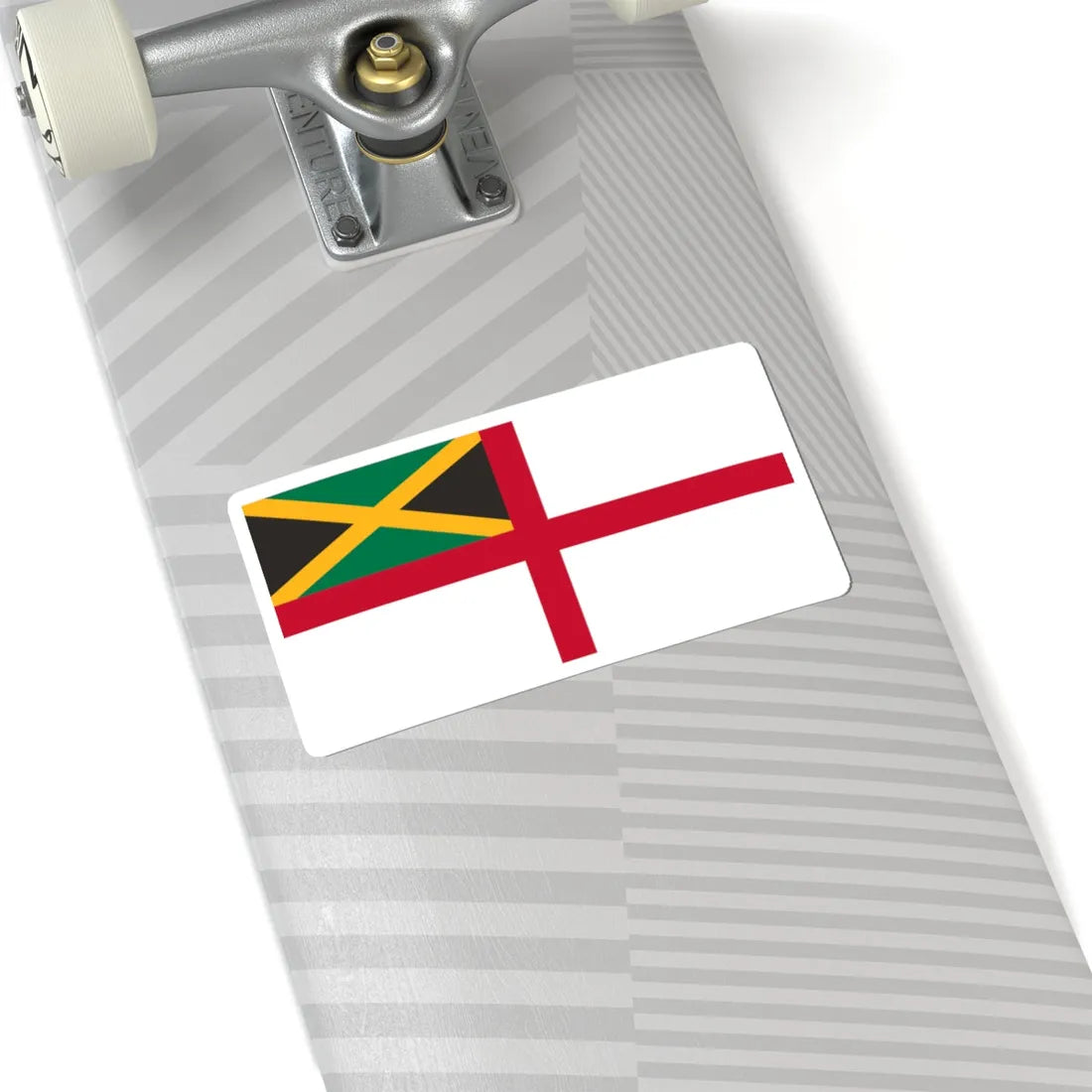 Naval Ensign of Jamaica (Jamaica) STICKER Vinyl Kiss-Cut Decal - The Sticker Space