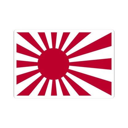 Naval Ensign of Japan (Japan) STICKER Vinyl Kiss-Cut Decal 3 Inch White - The Sticker Space