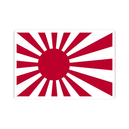 Naval Ensign of Japan (Japan) STICKER Vinyl Kiss-Cut Decal 4 Inch White - The Sticker Space