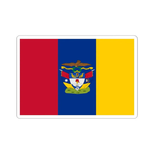 Naval ensign of New Granada (Colombia) STICKER Vinyl Kiss-Cut Decal 2 Inch White - The Sticker Space