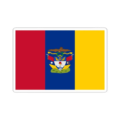 Naval ensign of New Granada (Colombia) STICKER Vinyl Kiss-Cut Decal 4 Inch White - The Sticker Space