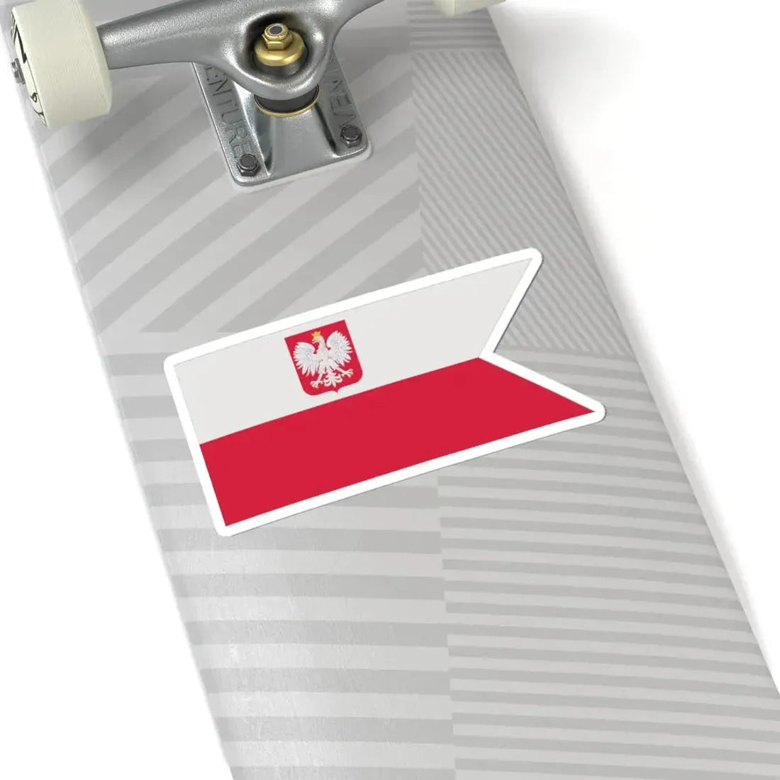 Naval Ensign of Poland normative (Poland) STICKER Vinyl Kiss-Cut Decal - The Sticker Space