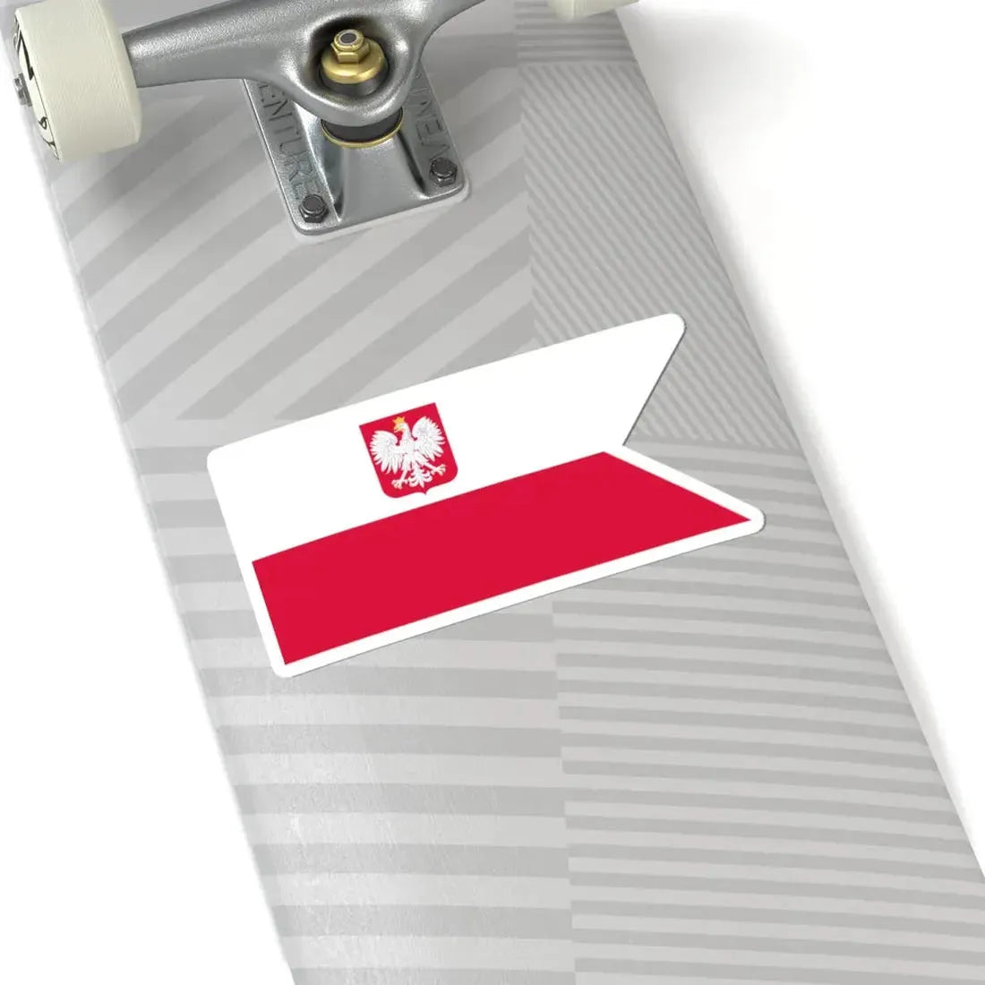 Naval Ensign of Poland (Poland) STICKER Vinyl Kiss-Cut Decal - The Sticker Space