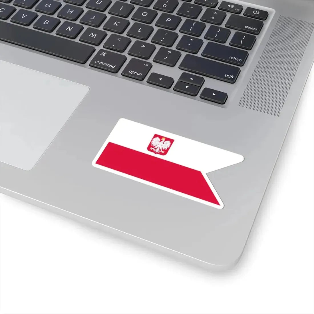 Naval Ensign of Poland (Poland) STICKER Vinyl Kiss-Cut Decal - The Sticker Space