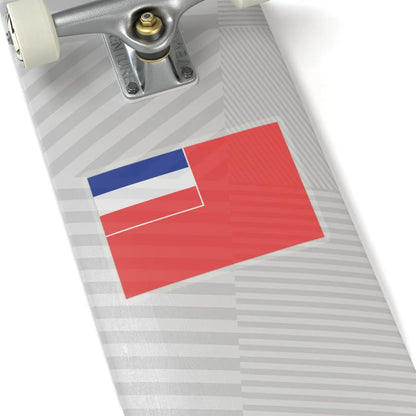 Naval ensign of Serbia and Montenegro (Croatia) STICKER Vinyl Kiss-Cut Decal - The Sticker Space