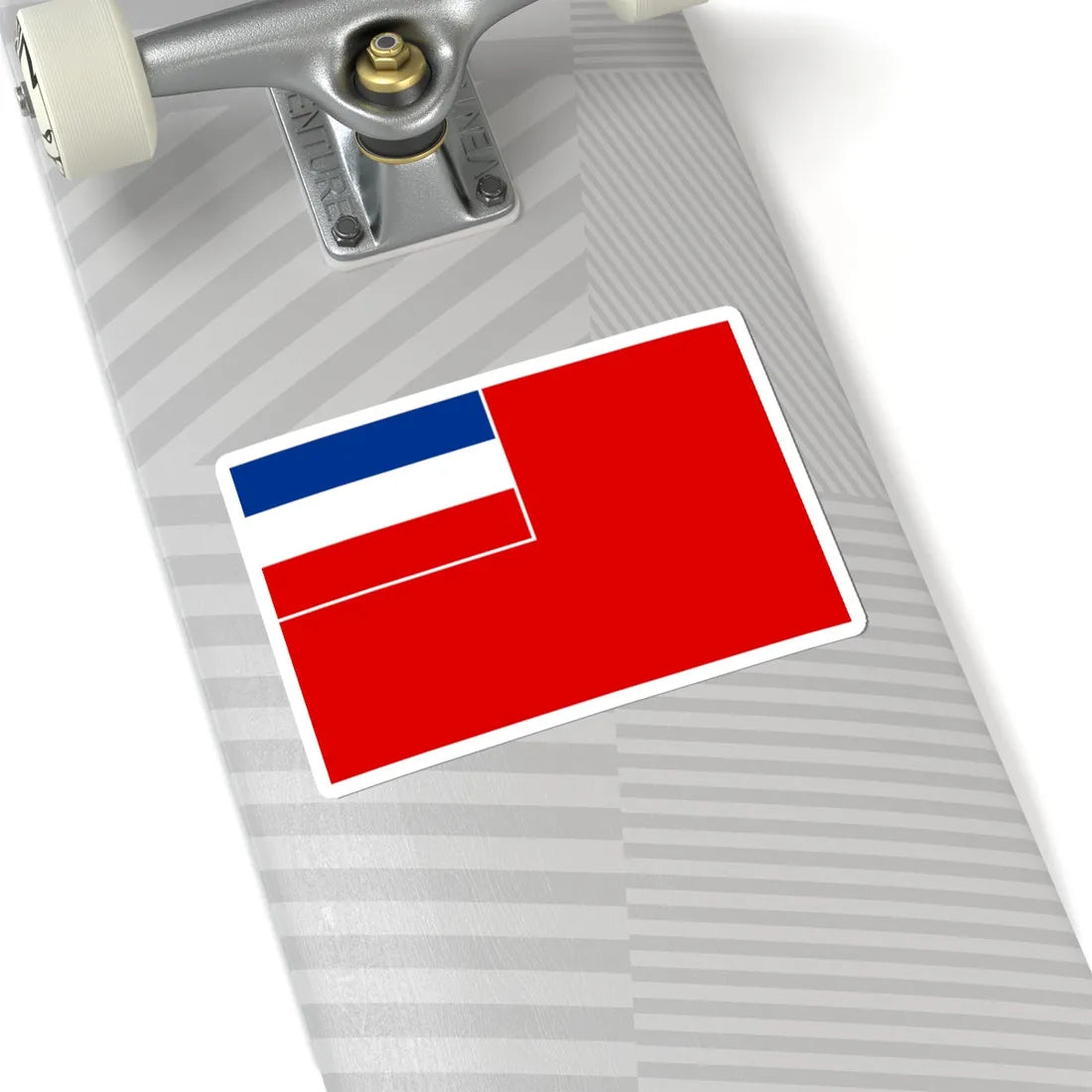 Naval ensign of Serbia and Montenegro (Croatia) STICKER Vinyl Kiss-Cut Decal - The Sticker Space