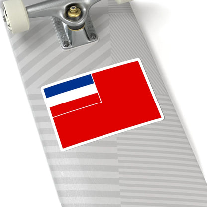 Naval ensign of Serbia and Montenegro (Croatia) STICKER Vinyl Kiss-Cut Decal - The Sticker Space
