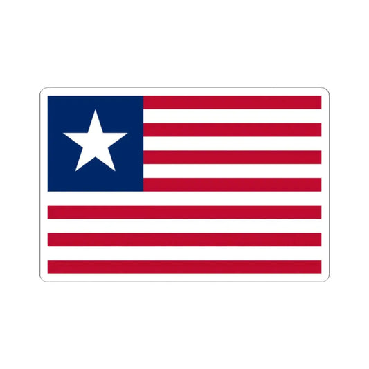 Naval ensign of Texas (United States) STICKER Vinyl Kiss-Cut Decal 2 Inch White - The Sticker Space